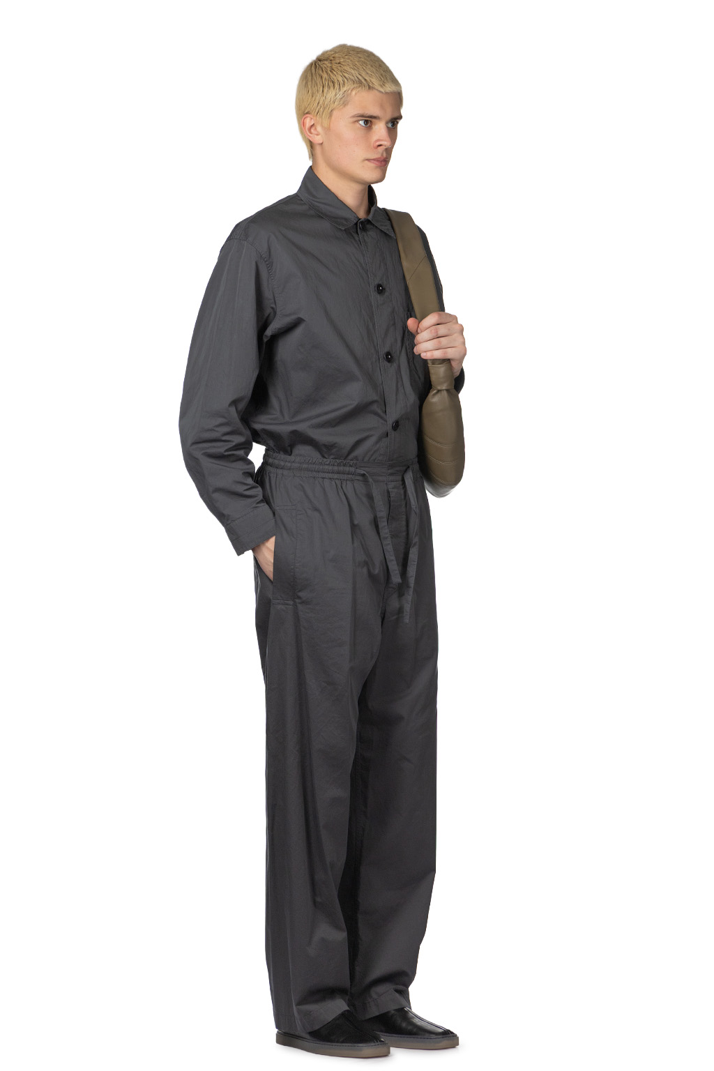 Lemaire - Pajama Pants - Carbon Grey 